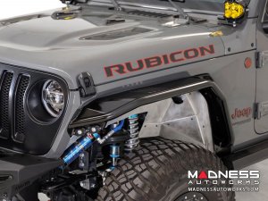 Jeep Wrangler JL Tube Fenders - Stealth Fighter - Front - w/o Turn Signal / Running Lights